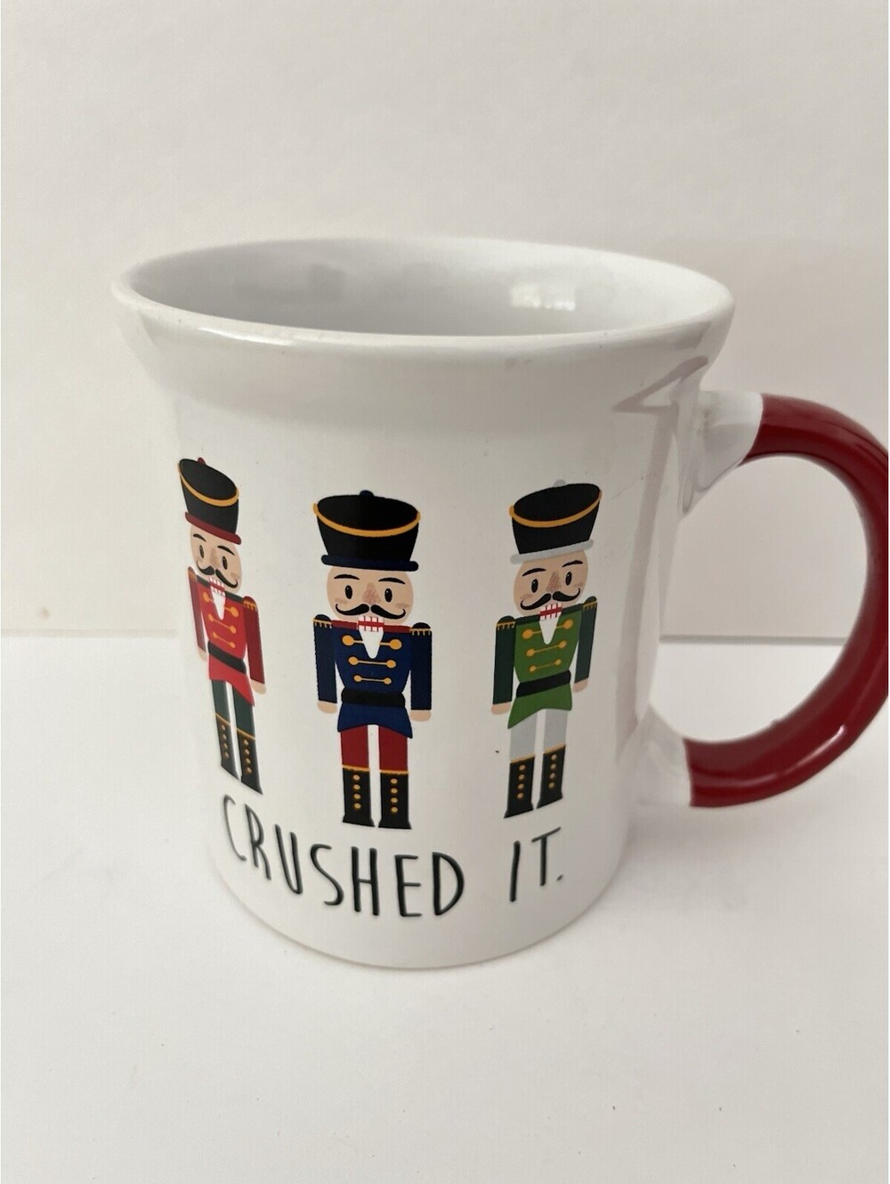 Crushed It The - 3 Nutcracker Mug Cup Coffee Tea Christmas